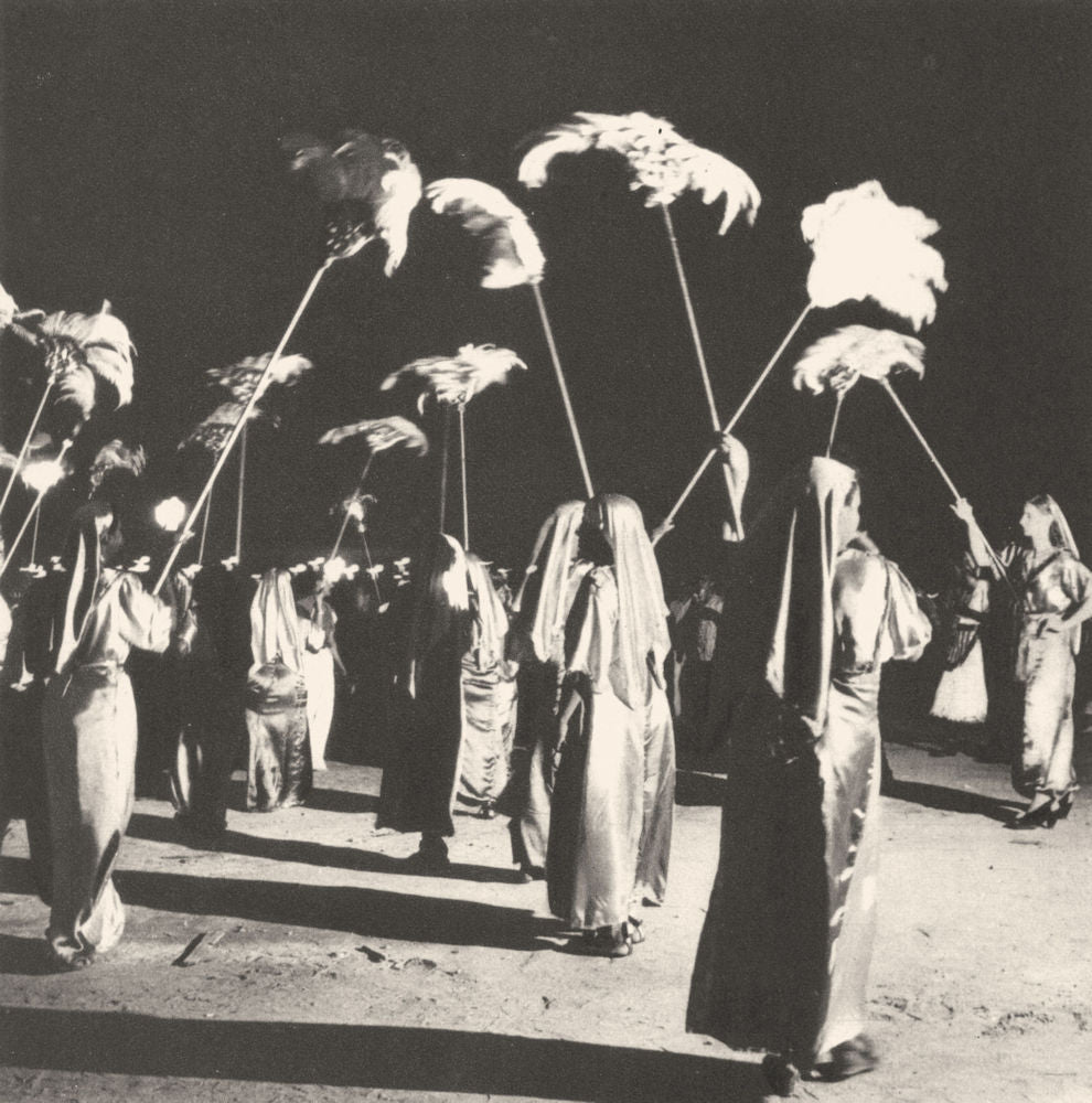 BRAZIL. Rio de Janeiro. Carnaval Carnival (4)  1951 old vintage print picture
